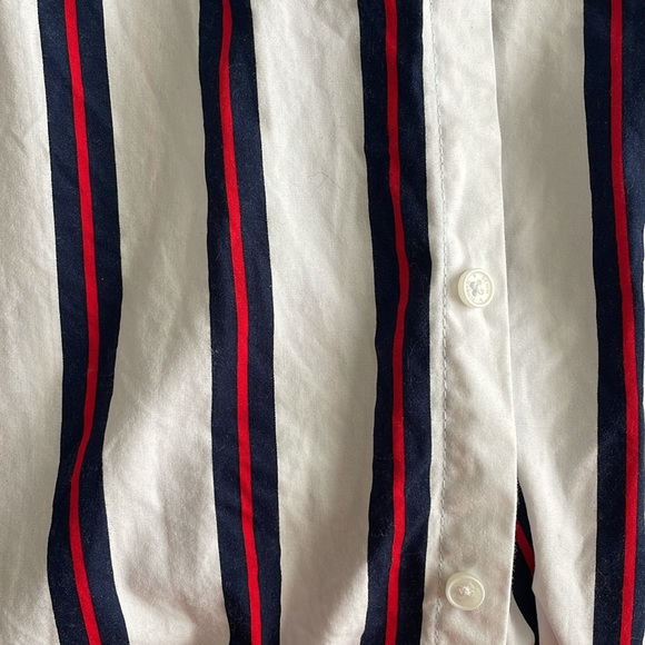 Striped Button Down Shirt - Picture 3 of 4